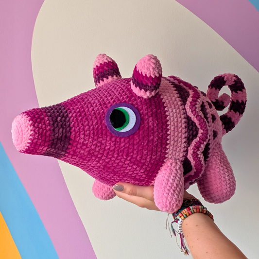 Sweet Treat Party Pig - Crochet Plush Collectable