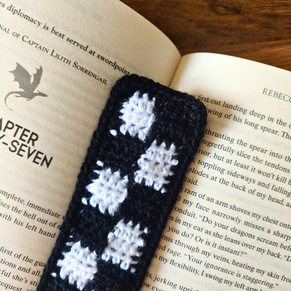 Checkerboard - Crochet Bookmark