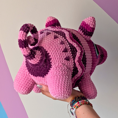 Sweet Treat Party Pig - Crochet Plush Collectable