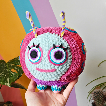 Sweet Treat Party Ladybird - Crochet Plush Collectable