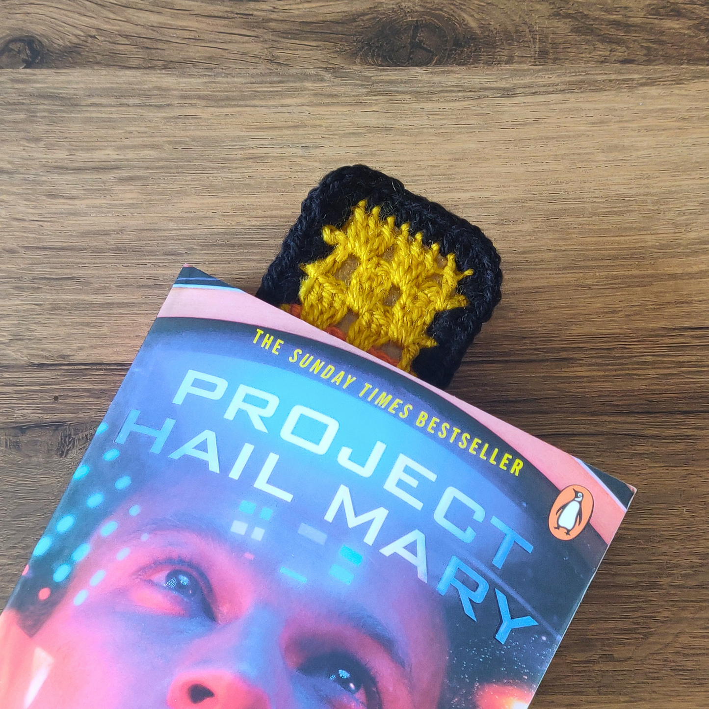 Sunset - Crochet Bookmark
