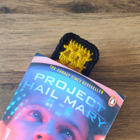Sunset - Crochet Bookmark