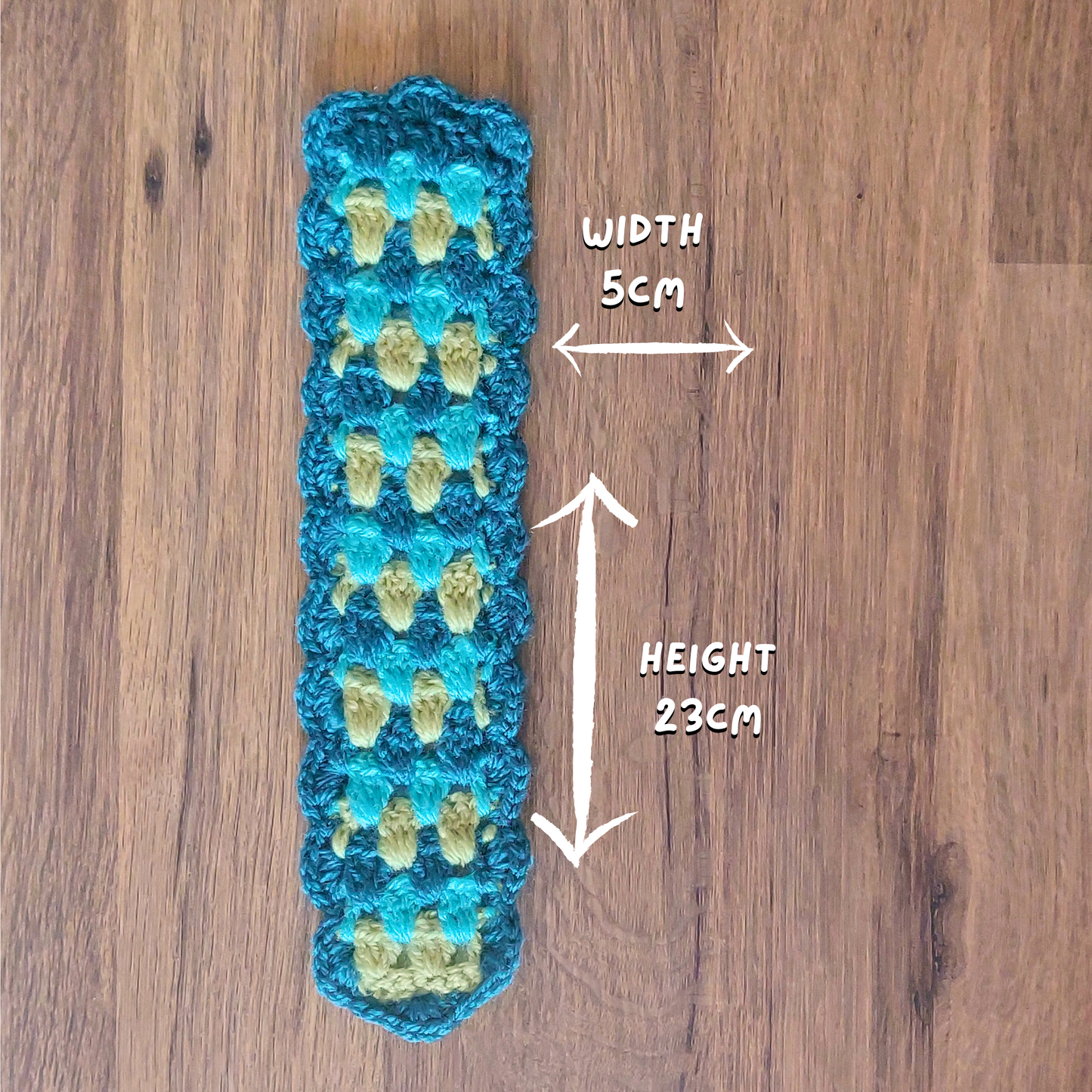 Turtle - Crochet Bookmark