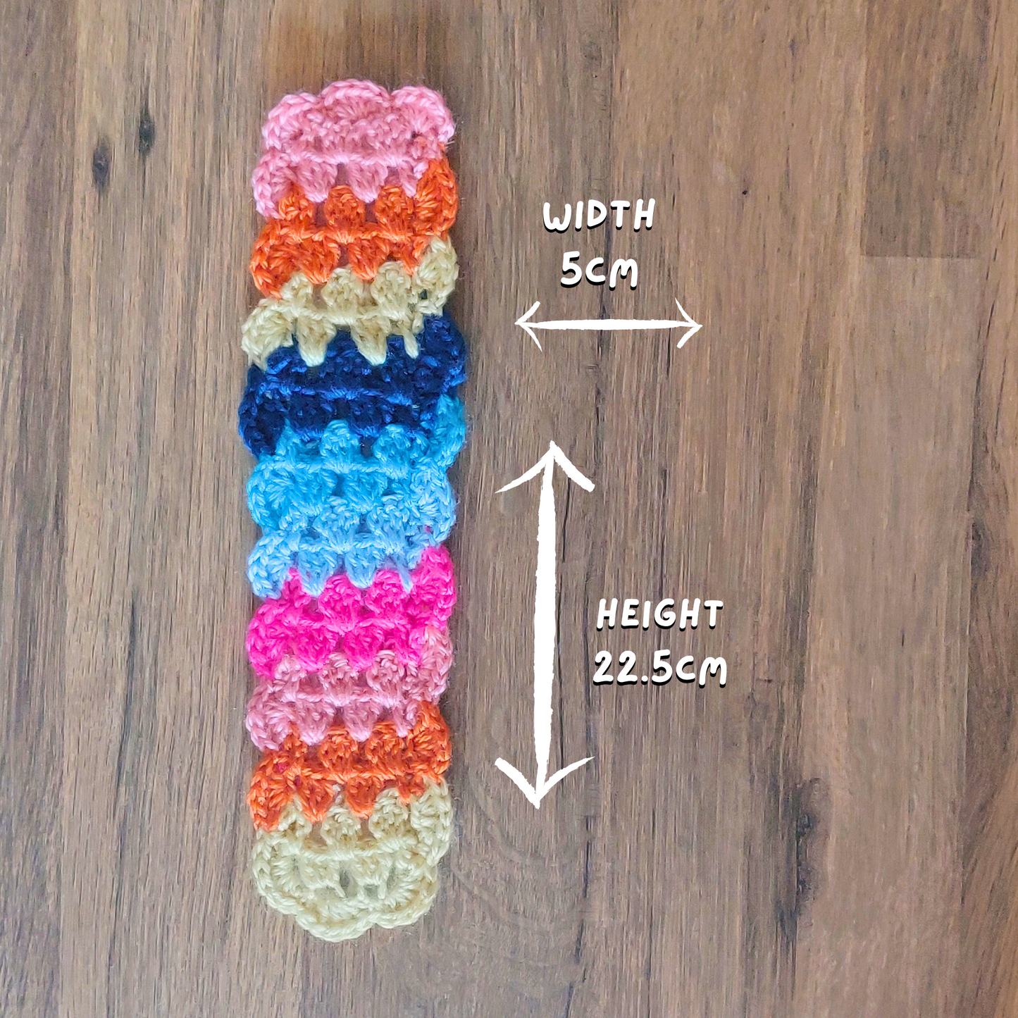 Pinata - Crochet Bookmark