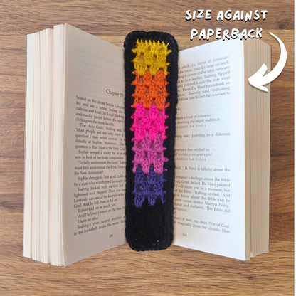 Sunset - Crochet Bookmark