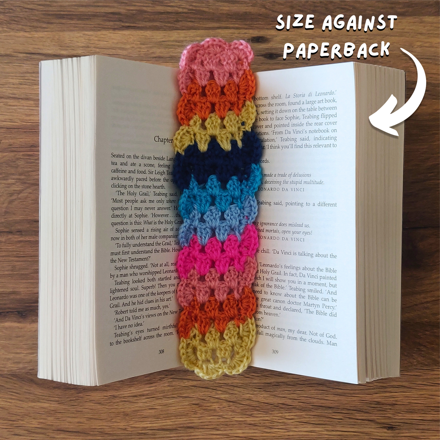 Pinata - Crochet Bookmark