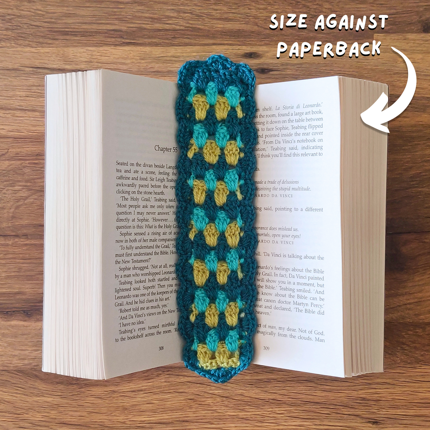 Turtle - Crochet Bookmark