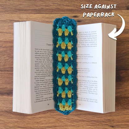 Turtle - Crochet Bookmark
