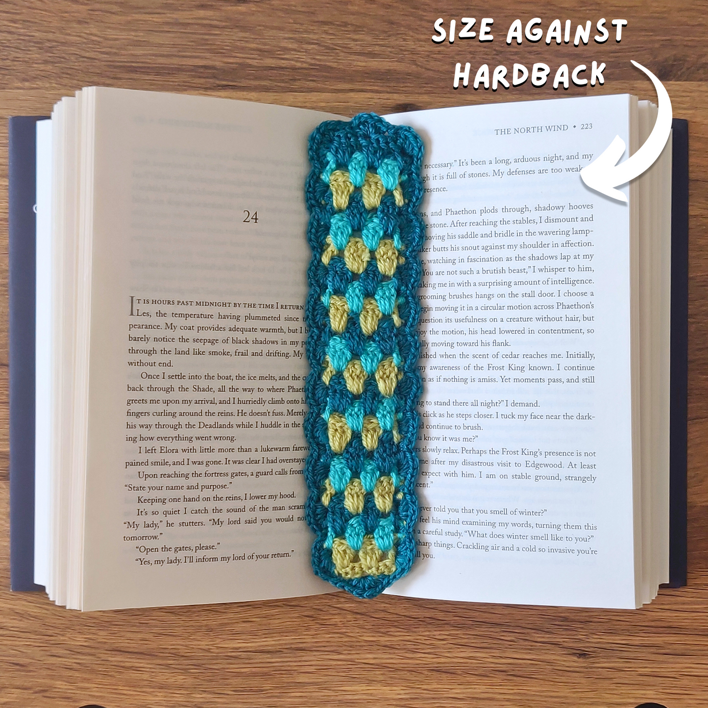 Turtle - Crochet Bookmark
