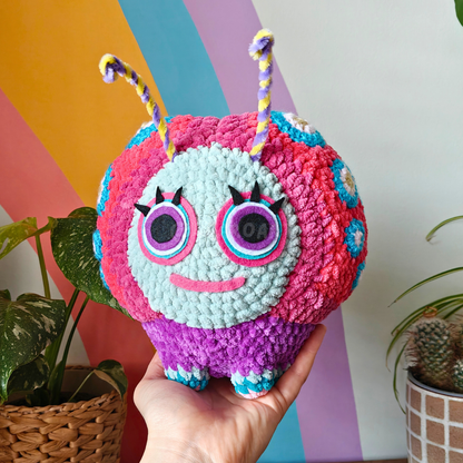 Sweet Treat Party Ladybird - Crochet Plush Collectable
