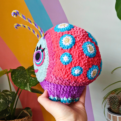 Sweet Treat Party Ladybird - Crochet Plush Collectable