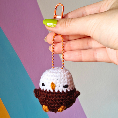 Eagle - Crochet Keychain